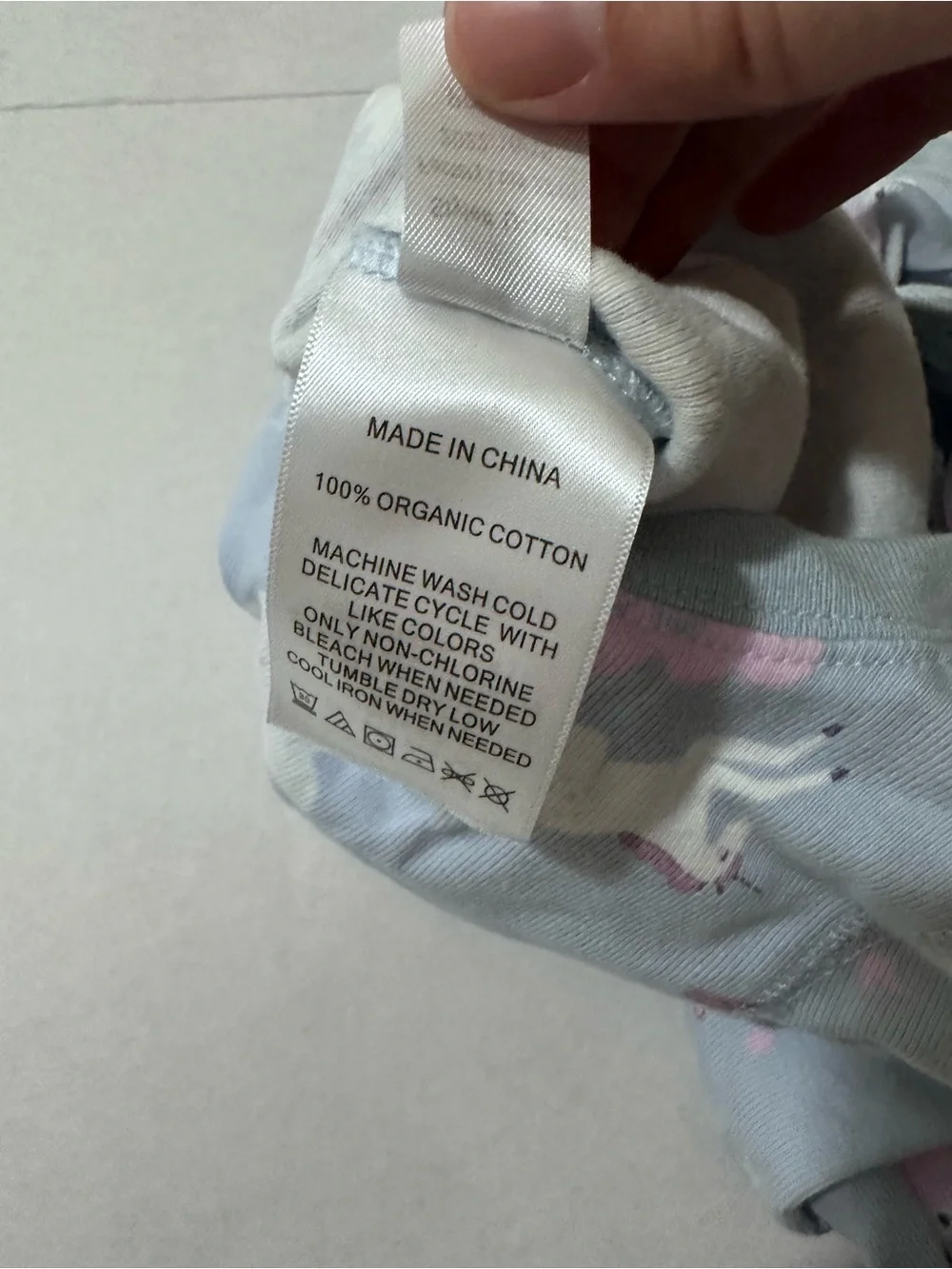 QUINCE 100% Organic Cotton One Piece Pajamas 3-6 Months